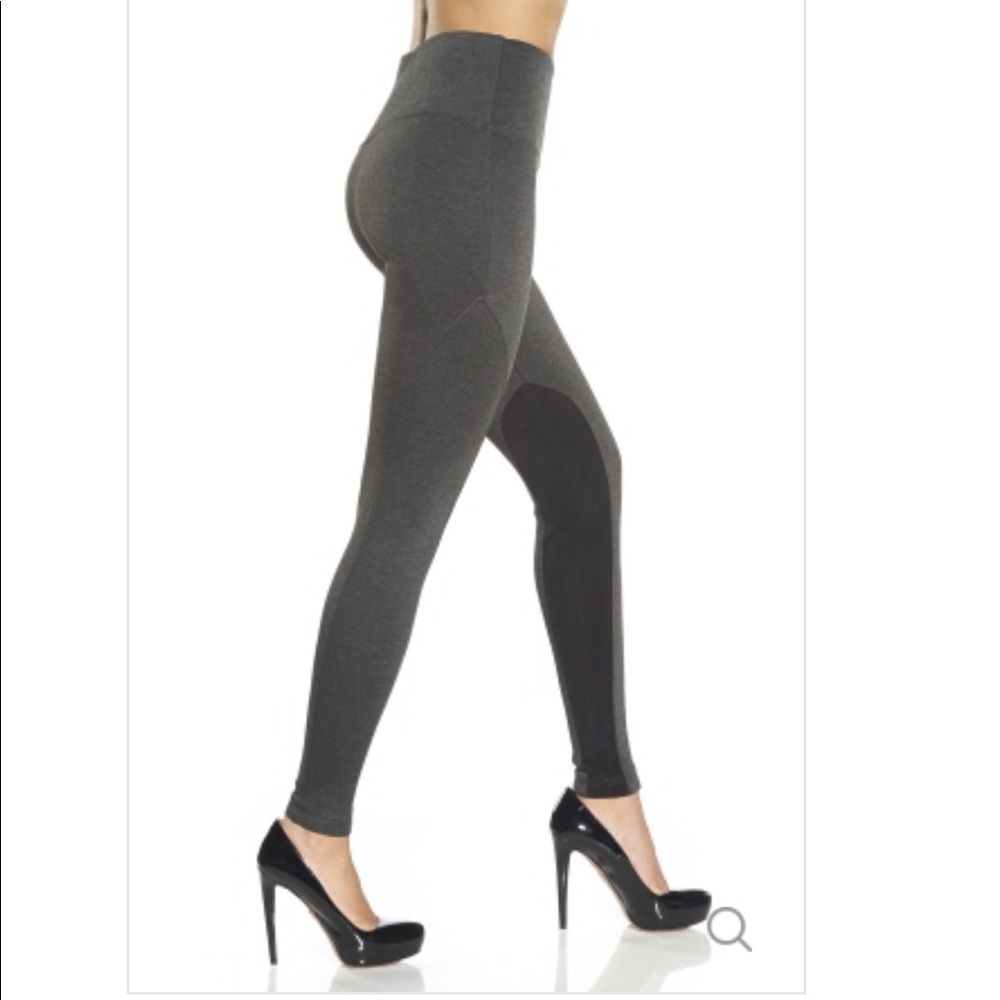 Lysse twill pointe, ultra suede equestrian panels